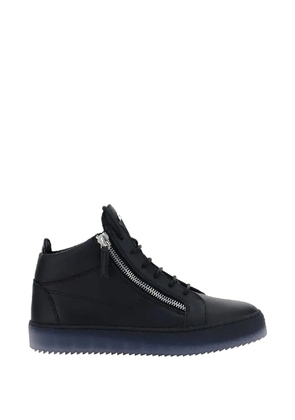 Giuseppe Zanotti side-zip high-top sneakers - Black