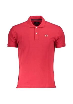 La Martina logo-embroidered polo shirt