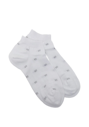 Zegna Iconic EZ socks - White