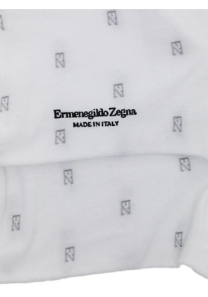 Zegna Iconic EZ socks - White