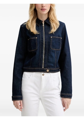 GUESS USA zip-up denim jacket - Blue