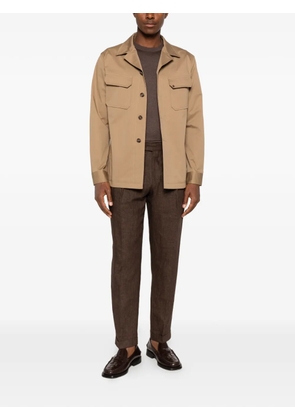 Briglia 1949 Quartieris side-adjusters trousers - Brown