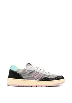 EVENU Equal mesh-panelled suede-trim sneakers - Grey