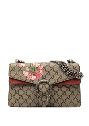 Gucci Pre-Owned 2016-2026 Medium GG Supreme Blooms Dionysus shoulder bag - Neutrals