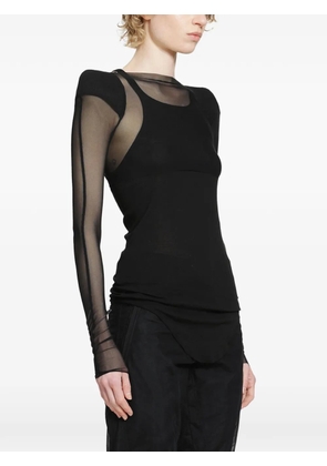 Rick Owens Temple Helm top - Black