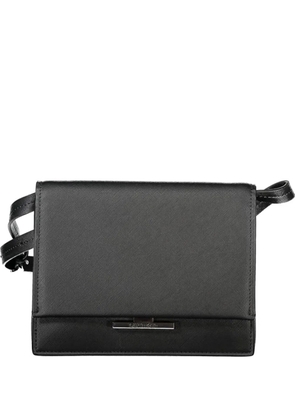 Calvin Klein foldover cross-body bag - Black