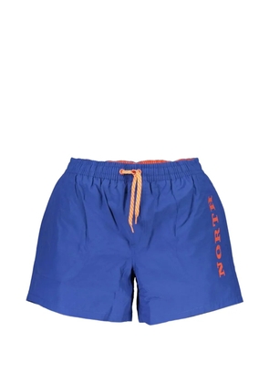 North Sails logo-print swim shorts - Blue