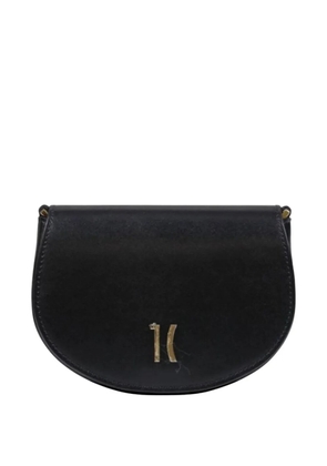 ALVIERO MARTINI 1° CLASSE Winter Lux logo-detail crossbody bag - Black