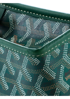 Goyard Pre-Owned Jouvence Toiletry Pouch Coated Canvas MM clutch bag - Green