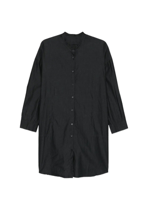Private 0204 dropped-shoulder long shirt - Black