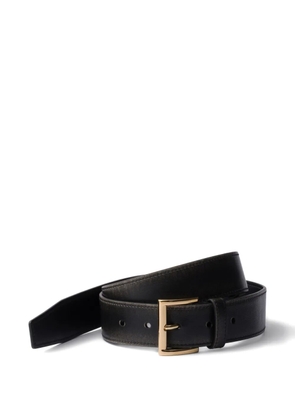 Prada leather belt - Black