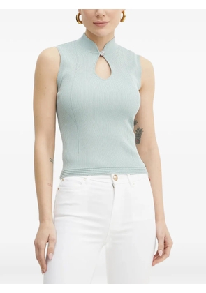 GUESS USA Malia ribbed-knit top - Blue