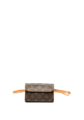 Louis Vuitton Pre-Owned 2001 Monogram Pochette Florentine belt bag - Brown