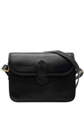 Saint Laurent Pre-Owned 20th Century Leather crossbody bag - Black