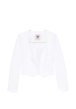 Aniye By Shana square-neck jacket - White