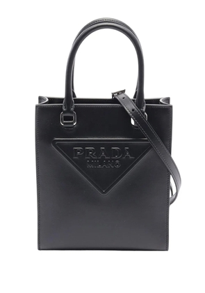 Prada Pre-Owned 2010-2026 Soft Calf satchel - Black