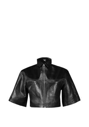LAMARQUE Caprice reversible leather jacket - Black