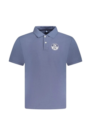 North Sails logo-embroidered polo shirt - Blue