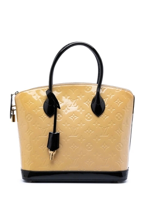 Louis Vuitton Pre-Owned 2014 Monogram Vernis Lockit PM handbag - Neutrals