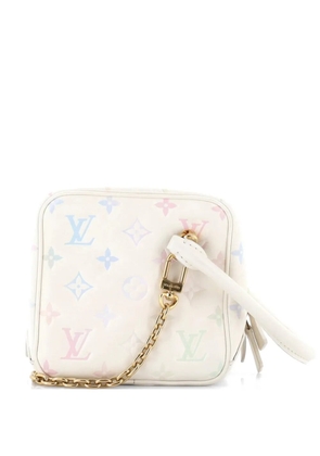 Louis Vuitton Pre-Owned New Square Bag Milky Way Monogram Embossed Lambskin satchel - Multicolour