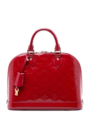 Louis Vuitton Pre-Owned 2014 Monogram Vernis Alma PM handbag - Red