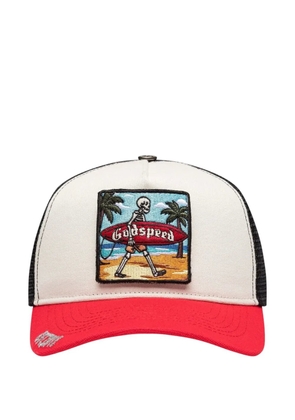 GODSPEED Mood II interchangeable-patch trucker hat - Black