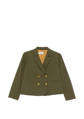 Niu double-breasted jacket - Green