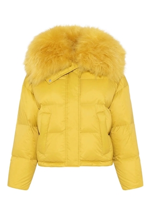 Yves Salomon down jacket - Yellow