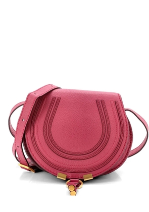 Chloé Pre-Owned Marcie Leather Mini crossbody bag - Pink