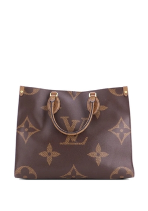 Louis Vuitton Pre-Owned OnTheGo Reverse Monogram Giant MM tote bag - Brown