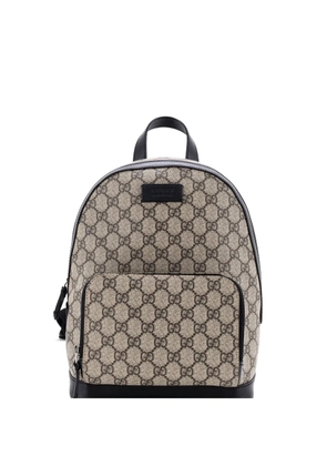 Gucci Pre-Owned Zip Pocket GG Coated Canvas Small backpack - Brown