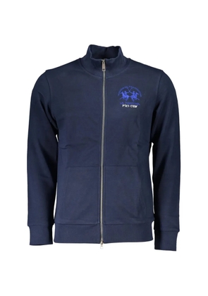 La Martina Polo Crew zip-up sweatshirt - Blue