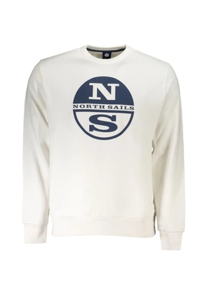 North Sails logo-print crew-neck sweatshirt - White