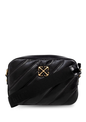 Off-White quilted shoulder bag - Black