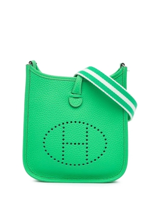 Hermès Pre-Owned 2023 Clemence Evelyne TPM crossbody bag - Green