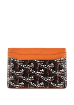 Goyard Pre-Owned Saint Sulpice Coated Canvas card holder - Brown