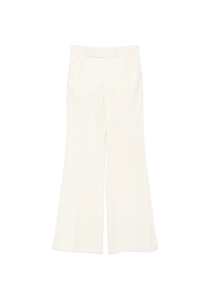 Chloé pressed-crease flared trousers - Neutrals