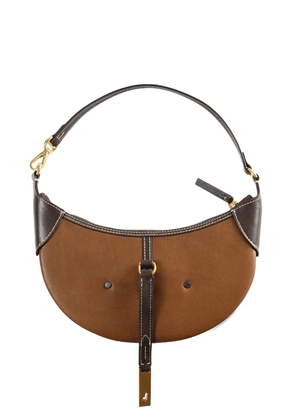 Polo Ralph Lauren mini Polo ID contrast-stitch shoulder bag - Brown