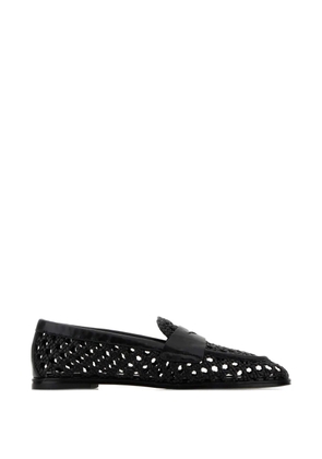 Stuart Weitzman Spencer leather loafers - Black