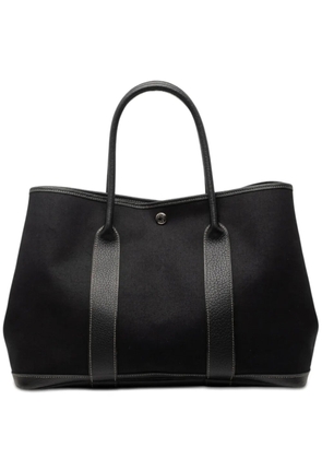 Hermès Pre-Owned 2007 Toile and Negonda Garden Party 36 tote bag - Black