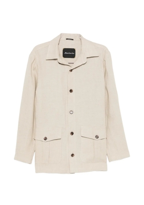 SARTORIO NAPOLI button-up flap-pocket jacket - Neutrals