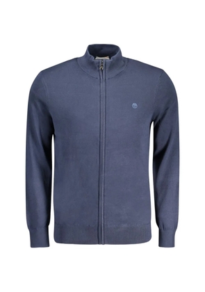 Timberland full-zip cotton cardigan - Blue