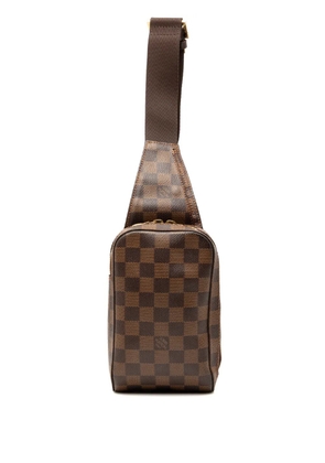 Louis Vuitton Pre-Owned 2005 Damier Ebene Geronimos crossbody bag - Brown