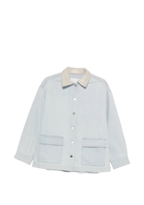 AGOLDE contrast-collar denim jacket - Blue