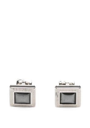 Tateossian Duo Cabachon cufflinks - Silver