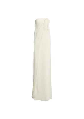 Polo Ralph Lauren Brigitta strapless gown - Neutrals