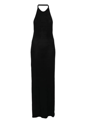 Saint Laurent halterneck maxi dress - Black