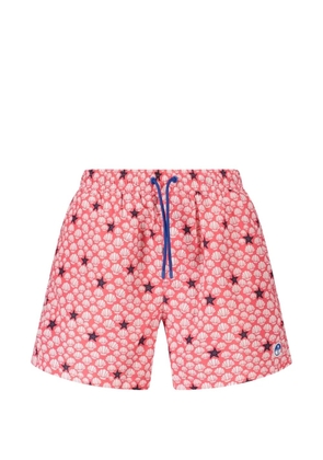North Sails star-print swim shorts - Pink