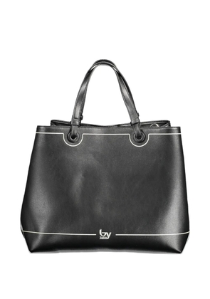 byblos logo-detail tote bag - Black