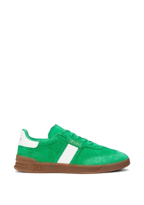 Polo Ralph Lauren suede striped sneakers - Green